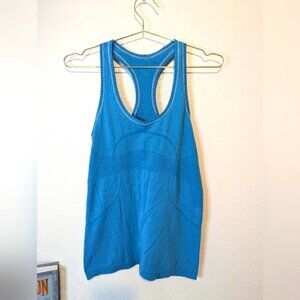 LuluLemon blue racer back top 8